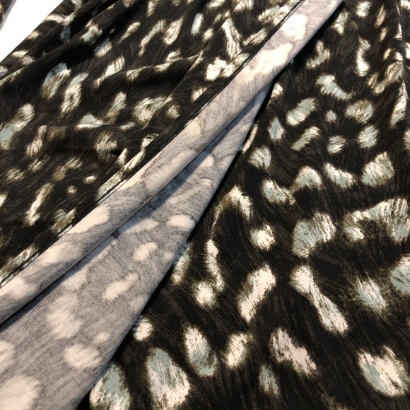 Dynamite Wrap Dress XS Leopard print - Picture 2 of 11